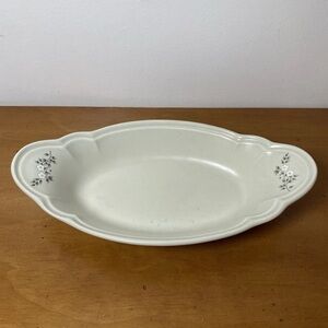 Pfalzgraff Heirloom Oval 11.5” Side Dish Vegetable Bowl Retired Floral Vintage